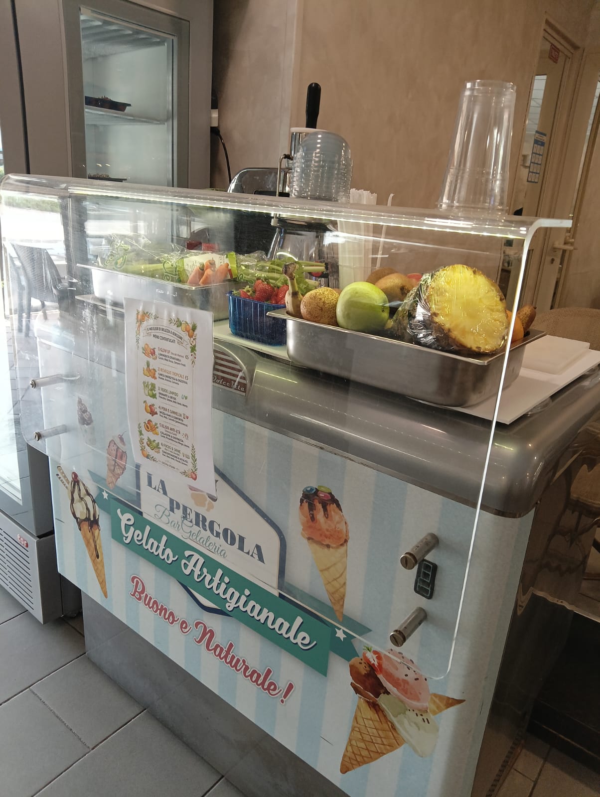 Centrifugati di frutta e verdura fresca