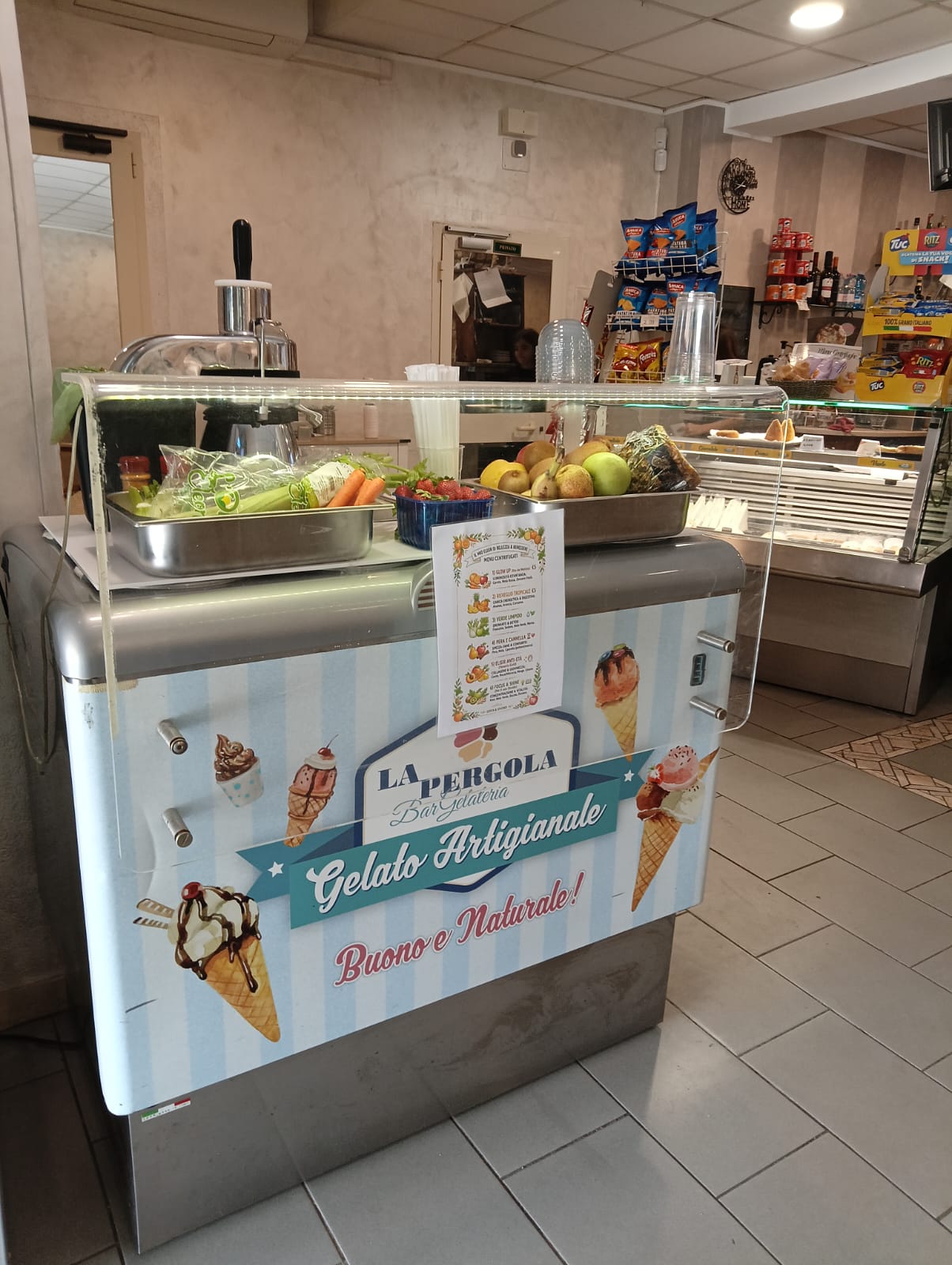 Gelato artigianale, buono e naturale